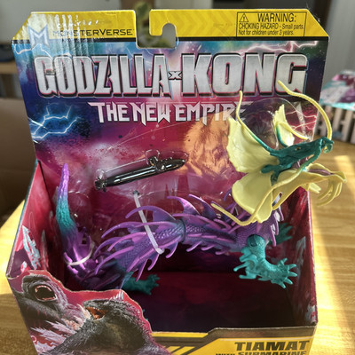 Playmates Godzilla X Kong Monsterverse TIAMAT With Submarine Action Figure-image