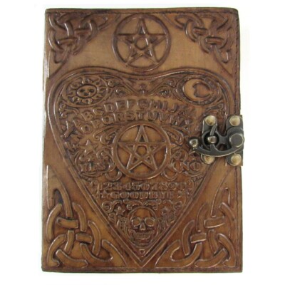 NEW Ouija Planchette Leather Journal 6x8