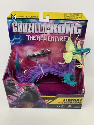 Godzilla x Kong The New Empire TIAMAT Figure w Submarine 6