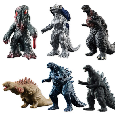Godzilla Soft Vinyl Figure Collection Blind-Box Mini-Figure Open Case of 10.-image
