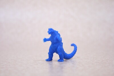 Bandai Godzilla Keshi Figure Mini Rubber Toy Toho Movie 1995 Vintage-image