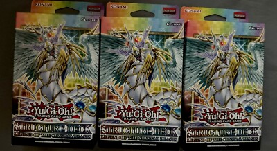 Yu-Gi-Oh! 3x Legend of The Crystal Beasts Structure Deck Brand New & Sealed!-image