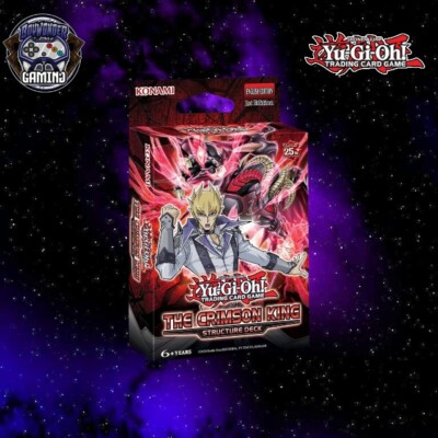 1st Edition Structure Deck: Crimson King Unopened - YGO TCG-image