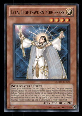 Yugioh Lyla, Lightsworn Sorceress #SDDC-EN021 Structure Deck: Dragons Collide LP-image