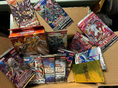 Yugioh Mystery Lot Booster Packs Starter Deck Random Holos Foils Set Rare Value-image