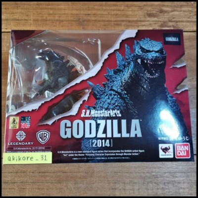 S.H.MonsterArts Godzilla 2014 Figure Toys Tamashii Nations Bandai-image