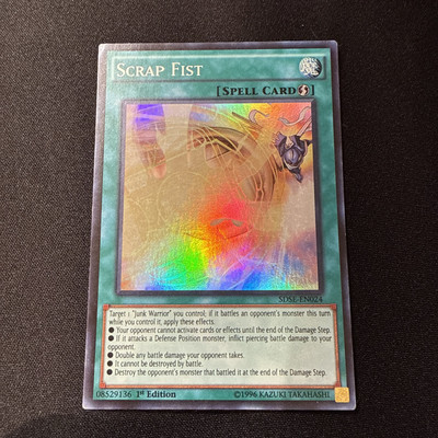 Scrap Fist SDSE-EN024 Structure Deck: Synchron Extreme 1st Edition-image