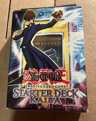 YuGiOh Kaiba 1996 Starter Deck 50 Cards With Rule Book & Mat + 41 Extra Cards-image