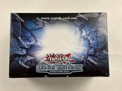 Yu-Gi-Oh Blue Eyes White Destiny Structure Deck Sealed Case-image