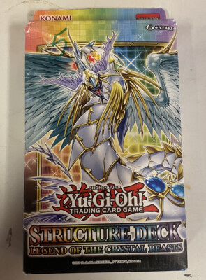 Yugioh Structure Deck: Legend of The Crystal Beasts Factory New Sealed Beast-image