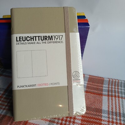 NEW - Fine Designed Great Price Journal Notebook | Sand | Dotted |  Pocket Size-image