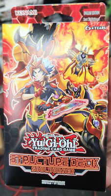 2019 YUGIOH 1ST ED SOULBURNER STRUCTURE DECK FACTORY SEALED NEW-image