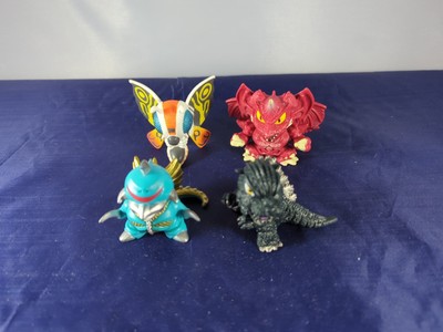 Godzilla 60th Anniversary 2013 Bandai Chibi Mini Figures -  SET of 4-image