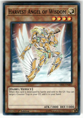 Harvest Angel of Wisdom Structure Deck: Wave of Light Yugioh Lightly played-image