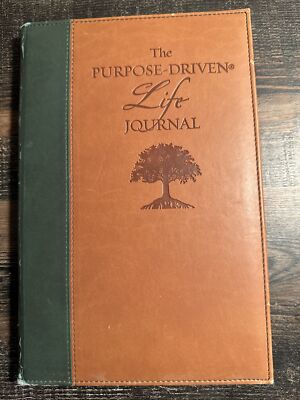 The Purpose Driven Life Deluxe Journal By Rick Warren (leather bound)-image