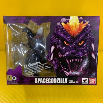 S.H. MonsterArts Space Godzilla Action Figure Bandai Japan Used Japan-image
