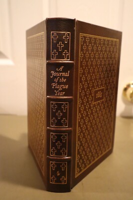 Daniel Defoe A Journal of the Plague Year 1665 - Easton Press Leather Edition-image