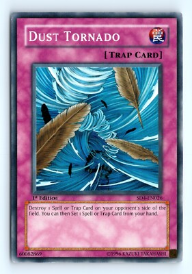Yu-Gi-Uh Dust Tornado #SD4-EN026 Structure Deck: Fury from the Deep tcg LP-image