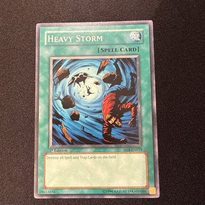 Heavy Storm SD4-EN019 Structure Deck: Fury from the Deep 1st Edition-image