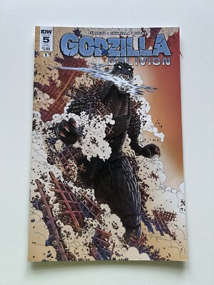 Godzilla Oblivion #5 Subscription Variant Cover  IDW Comics 2016 NM- RARE HTF-image