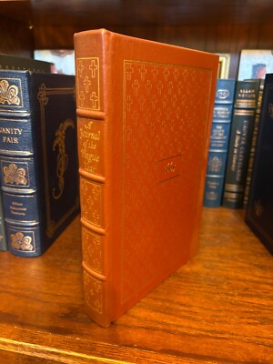 A Journal of the Plague Year.  Daniel Defoe. Easton Press 1978. Full Leather-image