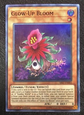 Yu-Gi-Oh! TCG Glow-Up Bloom Structure Deck: Zombie Horde SR07-EN003 1st Ed NM-image