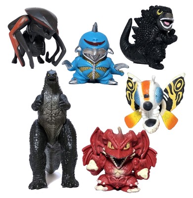 Set of 6 Movable Godzilla Action Figures for Kids' Birthdays 2019-image