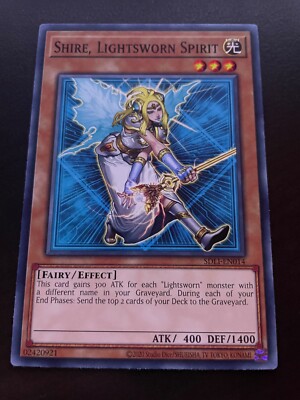 Shire, Lightsworn Spirit SDLI-EN014 Structure Deck: Realm of Light 1st Edition-image