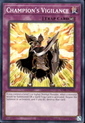 Structure Deck: Saga of Blue-Eyes White Dragon #SDBE-EN039 Champion's Vigilance.-image