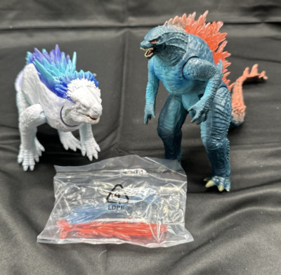 Godzilla X Kong: The New Empire Godzilla & Shimo Ice Titan Figures Only-image