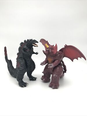 GODZILLA & DESTROYAH  - Playmates Toho Co. Posable Action Figures 2020-image