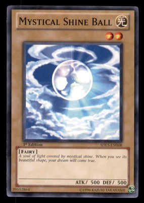 Yugioh Mystical Shine Ball #SDLS-EN008 Structure Deck: Lost Sanctuary LP-image