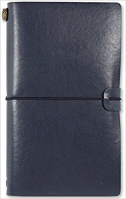 Voyager Refillable Notebook - Midnight Blue (Traveler's Journal, Planner, Not...-image