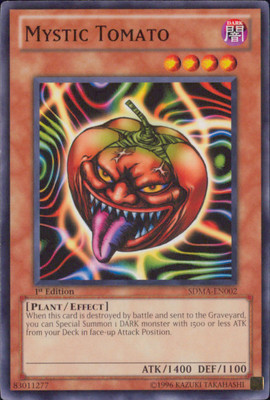 Yugioh Mystic Tomato #SDMA-EN002 Structure Deck: Marik 1st Edition-image