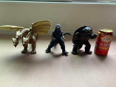 Godzilla King Ghidorah Gamera Soft Vinyl Figure Lot-image