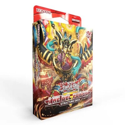 Yu Gi Oh Structure Deck I Re Del Fuoco Mazzo Sealed Yugioh ITA Italiano Konami-image