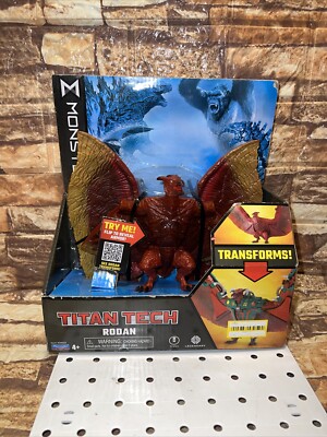 Monsterverse Godzilla Titan Tech Of Rodan Figure 2023 Playmates Toy New In Box-image