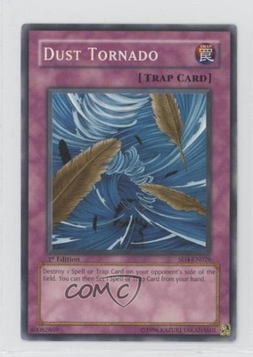 2005 Yu-Gi-Oh! Fury From the Deep Structure Deck 1st Edition Dust Tornado 2u3-image