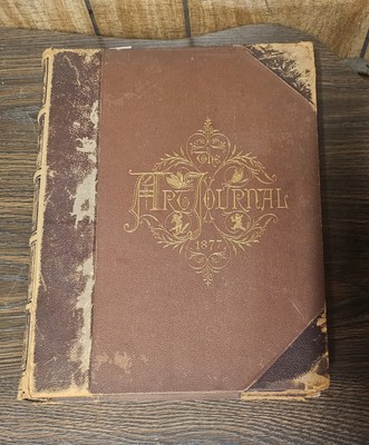 The Art Journal for 1877 Volume 3 Appleton & Company Hardcover Antique -image