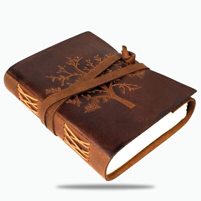 Leather Bound Daily Notepads for Men & Women Best Gift for Art Sketchbook US-image