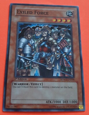 Exiled Force - 1st Edition Common - Warrior's Strike Structure Deck - YGO-image
