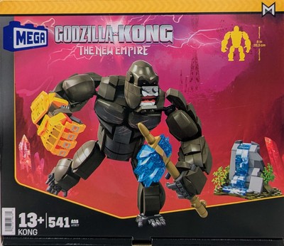 Godzilla X King Kong MegaBloks 543pc Kong Figure with Axe - BRAND NEW-image