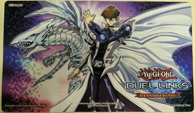 Yu-Gi-Oh! Duel Links 4th Anniversary Playmat Game Mat Virtual Seto Kaiba Event-image