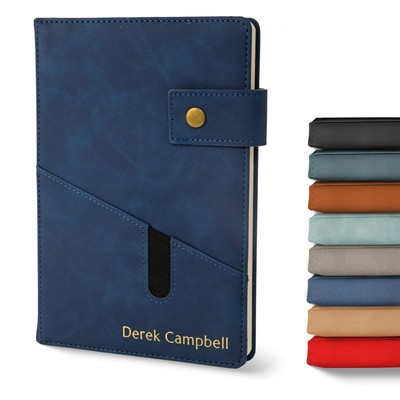 Promot Personalized Notebook - A5 Lined Leather Bound Journal for Writing Wom...-image