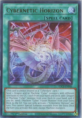 Cybernetic Horizon NM (#3) SDSC 1st Structure Deck: Cyber Strike Yugioh-image