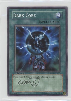 2008 Yu-Gi-Oh! The Emperor Structure Deck 1st Edition Dark Core #SDDE-EN023 0b3-image