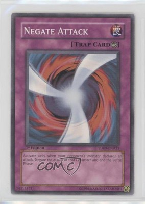Negate Attack 1st Ed. YuGiOh Dinosaur's Rage Structure Deck #SD09-EN033 0yj1-image