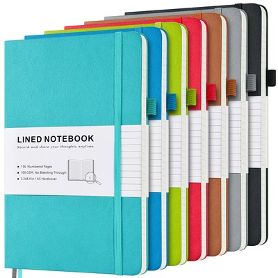 7 Pack Lined Journal Notebook, Hardcover PU Leather Notebook for Men Women, 1...-image