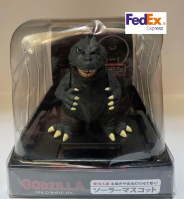 Godzilla solar mascot figure Both arms and lower jaw moves From Japan-image