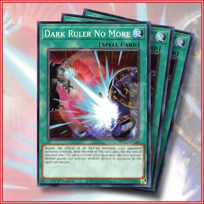 YuGiOh Dark Ruler No More x3 Structure Deck Albaz Strike SDAZ-image